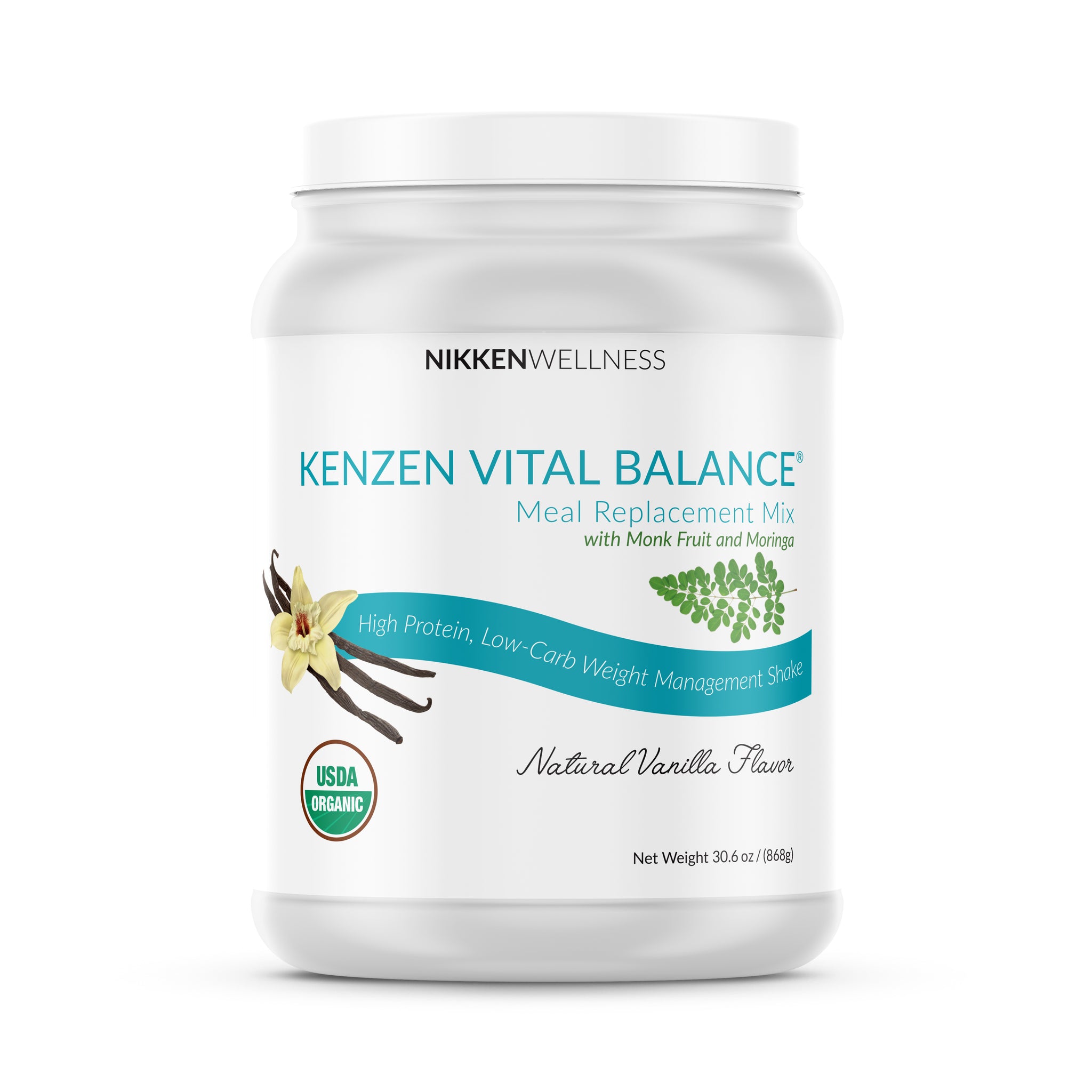 Nikken Kenzen Vital Balance® Meal Vanilla Replacement Mix - 15541